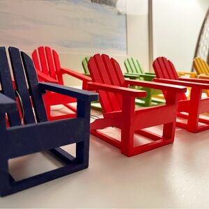 Ornaments adirondack chair